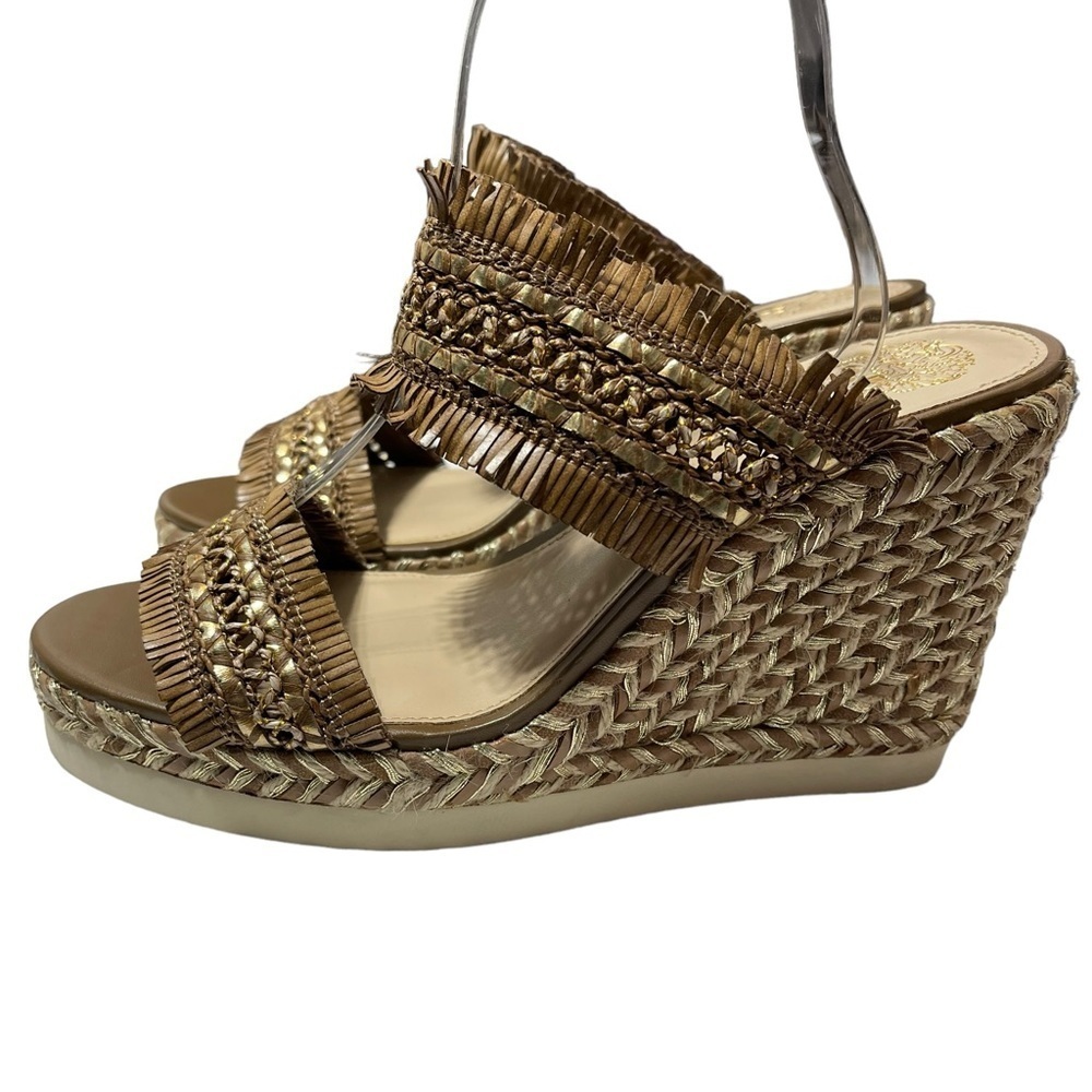Vince Camuto Brittnuh Espadrille Wedge Sandal Women’s Size 9M